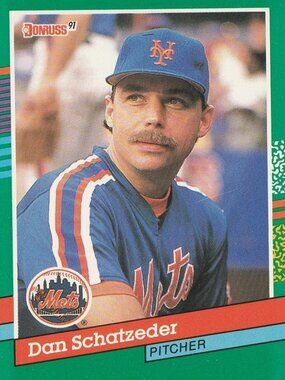 Dan Schatzeder - Donruss 91 Baseball Card